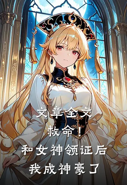 文章全文救命！和女神领证后我成神豪了