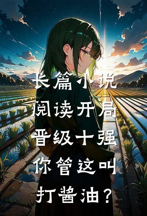 长篇小说阅读开局晋级十强，你管这叫打酱油？