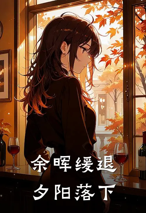 余晖缓退，夕阳落下