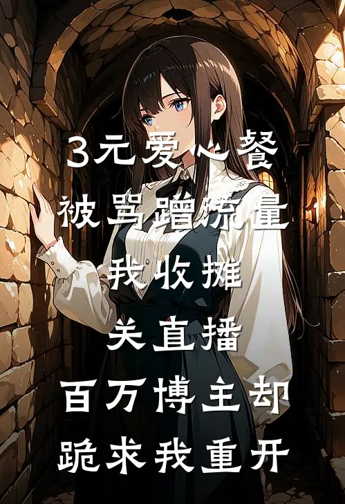 3元爱心餐被骂蹭流量，我收摊关直播，百万博主却跪求我重开