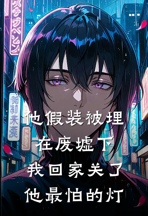 他假装被埋在废墟下，我回家关了他最怕的灯