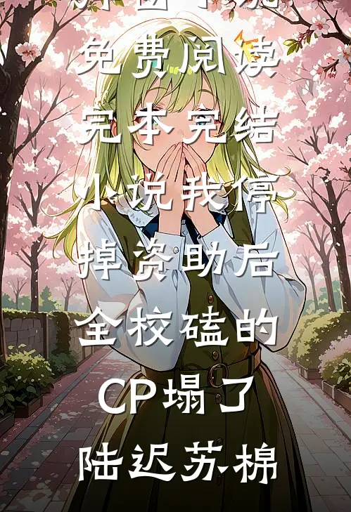 我停掉资助后，全校磕的CP塌了(陆迟苏棉)无弹窗小说免费阅读_完本完结小说我停掉资助后，全校磕的CP塌了陆迟苏棉