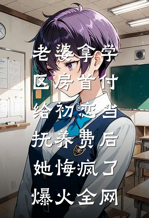 老婆拿学区房首付给初恋当抚养费后，她悔疯了爆火全网