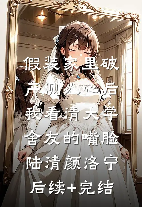 假装家里破产测人心后，我看清大学舍友的嘴脸陆清颜洛宁后续+完结