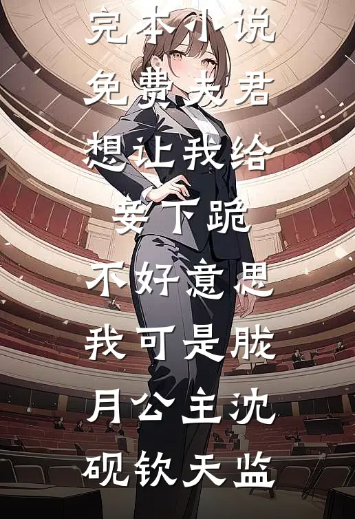 夫君想让我给妾下跪，不好意思我可是胧月公主沈砚钦天监小说全文免费阅读_完本小说免费夫君想让我给妾下跪，不好意思我可是胧月公主沈砚钦天监