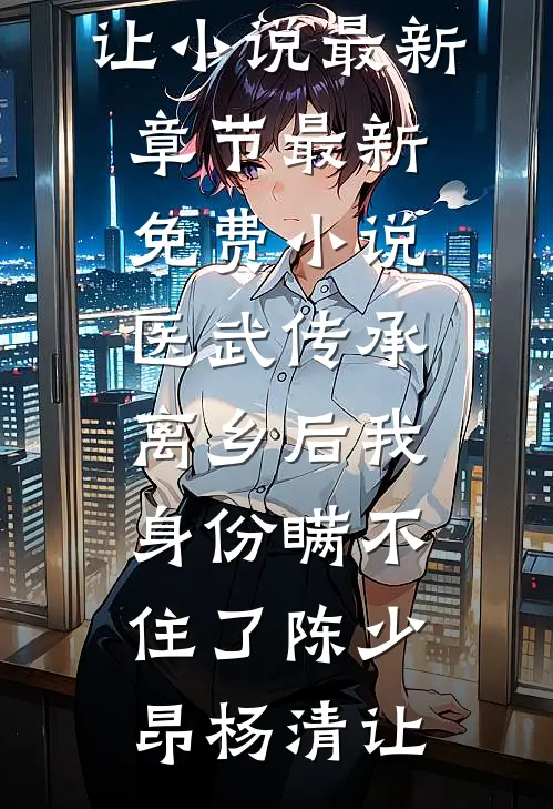 医武传承，离乡后我身份瞒不住了陈少昂杨清让小说最新章节_最新免费小说医武传承，离乡后我身份瞒不住了陈少昂杨清让