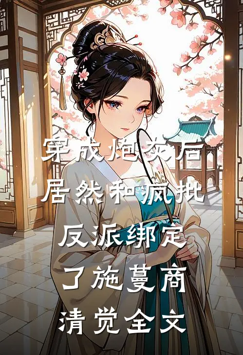 穿成炮灰后，居然和疯批反派绑定了施蔓商清觉全文